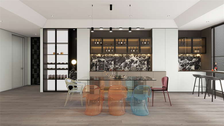 羅亞全屋定制C調(diào)系列：極簡美學演繹全空間生活藝術(shù)